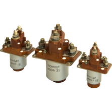 Single-pole electromagnetic contactors with normally open contacts, 01ОДЛ series